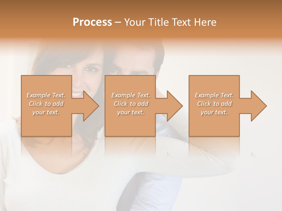 S Handsome Tenderness PowerPoint Template