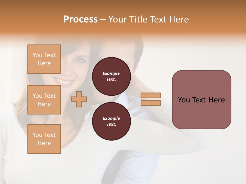S Handsome Tenderness PowerPoint Template