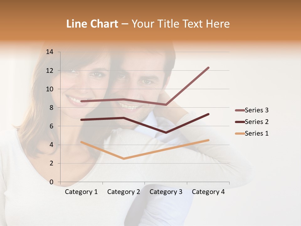 S Handsome Tenderness PowerPoint Template