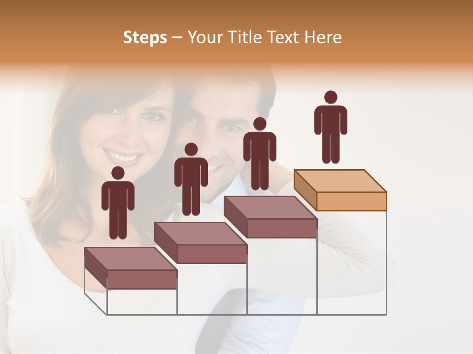 S Handsome Tenderness PowerPoint Template