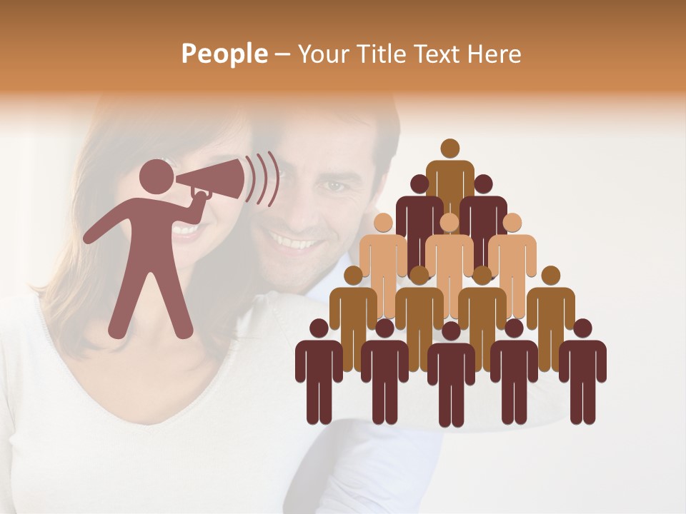 S Handsome Tenderness PowerPoint Template