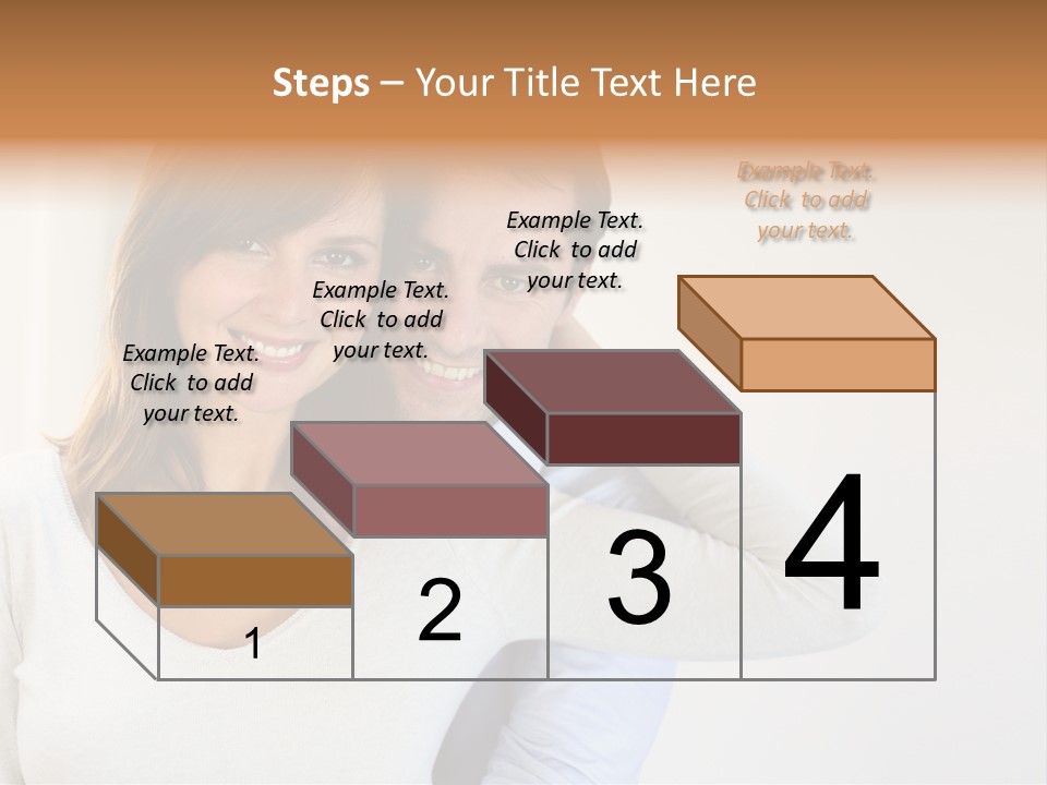 S Handsome Tenderness PowerPoint Template