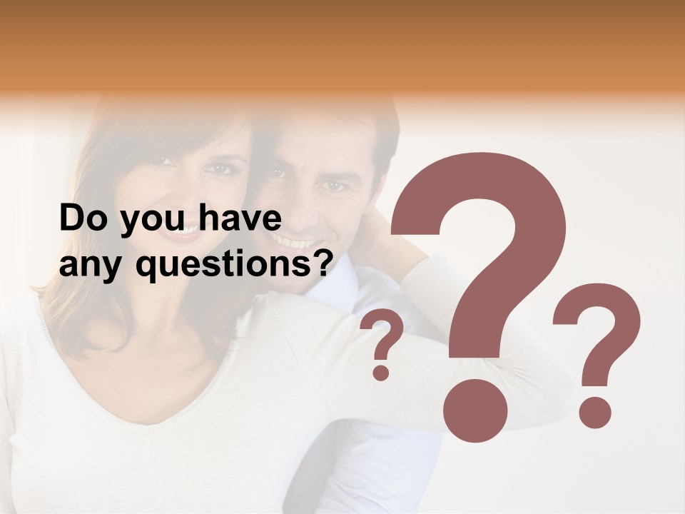 S Handsome Tenderness PowerPoint Template