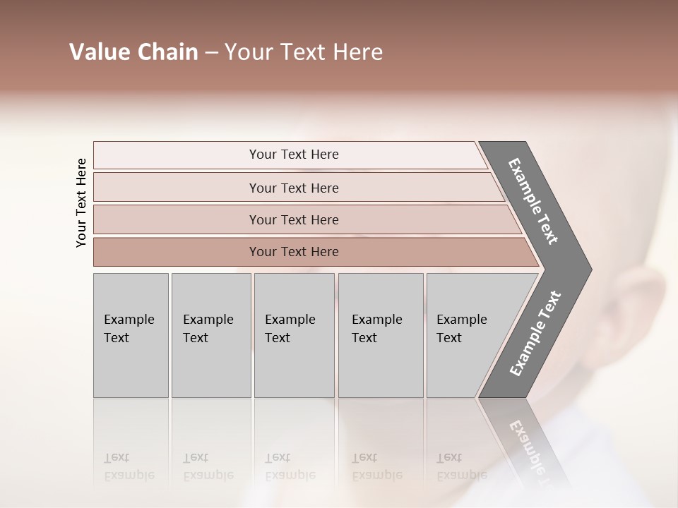 Portrait Funny Baby PowerPoint Template