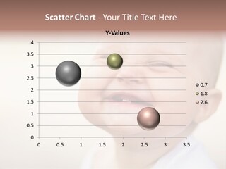 Portrait Funny Baby PowerPoint Template