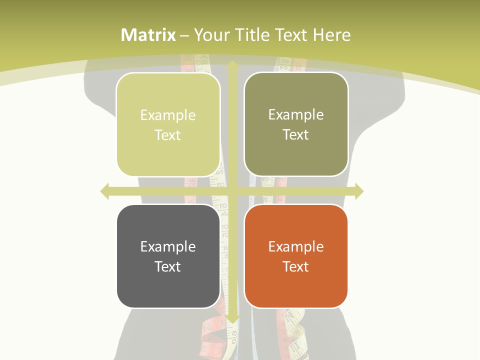 Torso Tape Seam PowerPoint Template