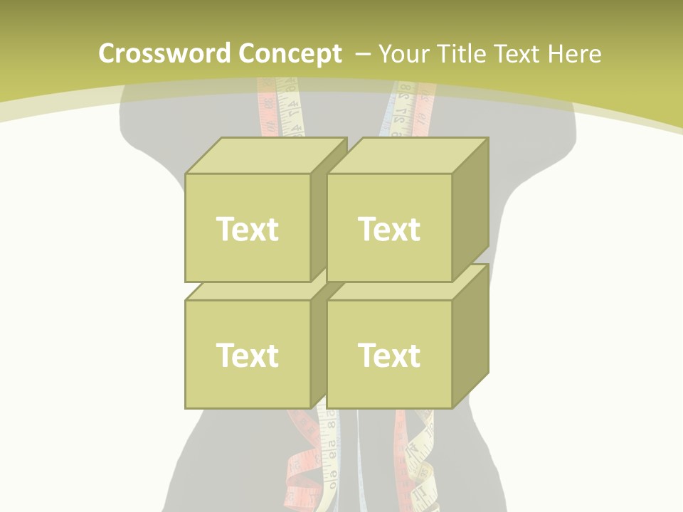 Torso Tape Seam PowerPoint Template