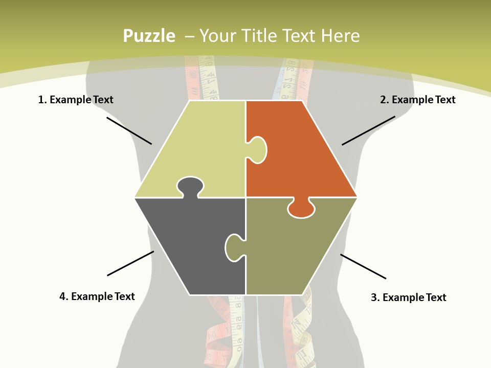 Torso Tape Seam PowerPoint Template