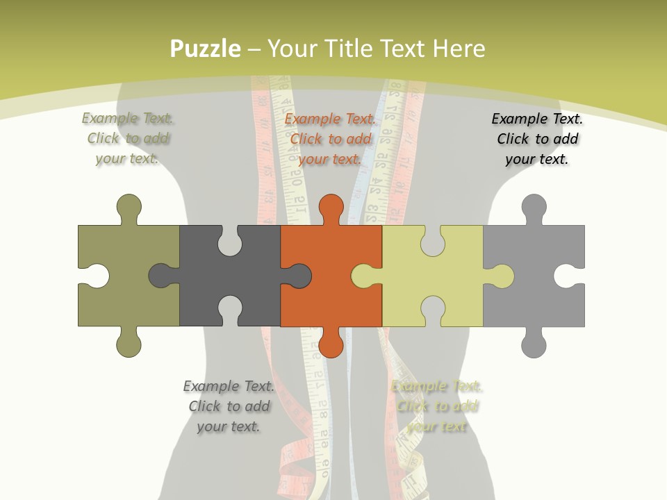 Torso Tape Seam PowerPoint Template