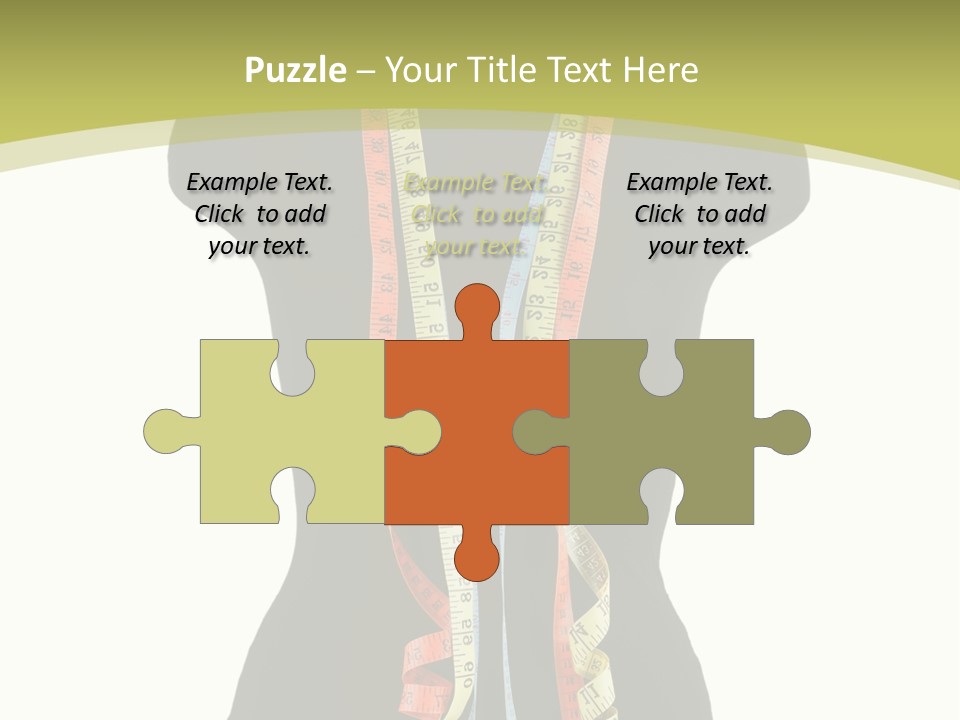 Torso Tape Seam PowerPoint Template