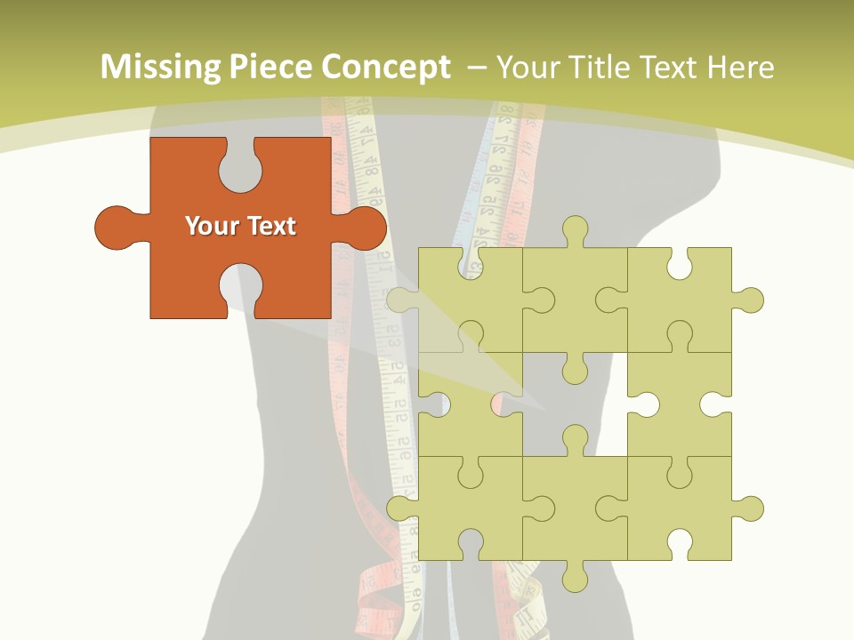 Torso Tape Seam PowerPoint Template