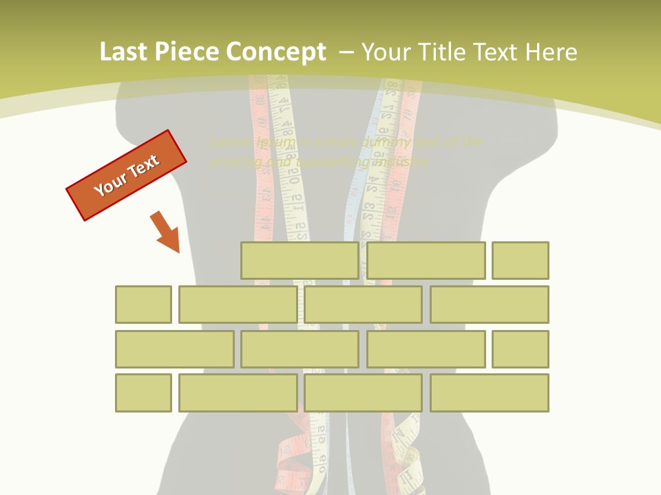 Torso Tape Seam PowerPoint Template