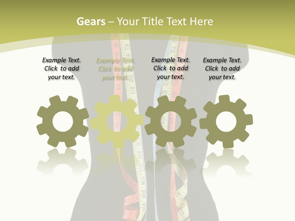 Torso Tape Seam PowerPoint Template