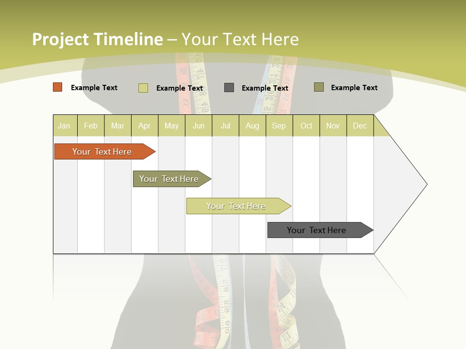 Torso Tape Seam PowerPoint Template