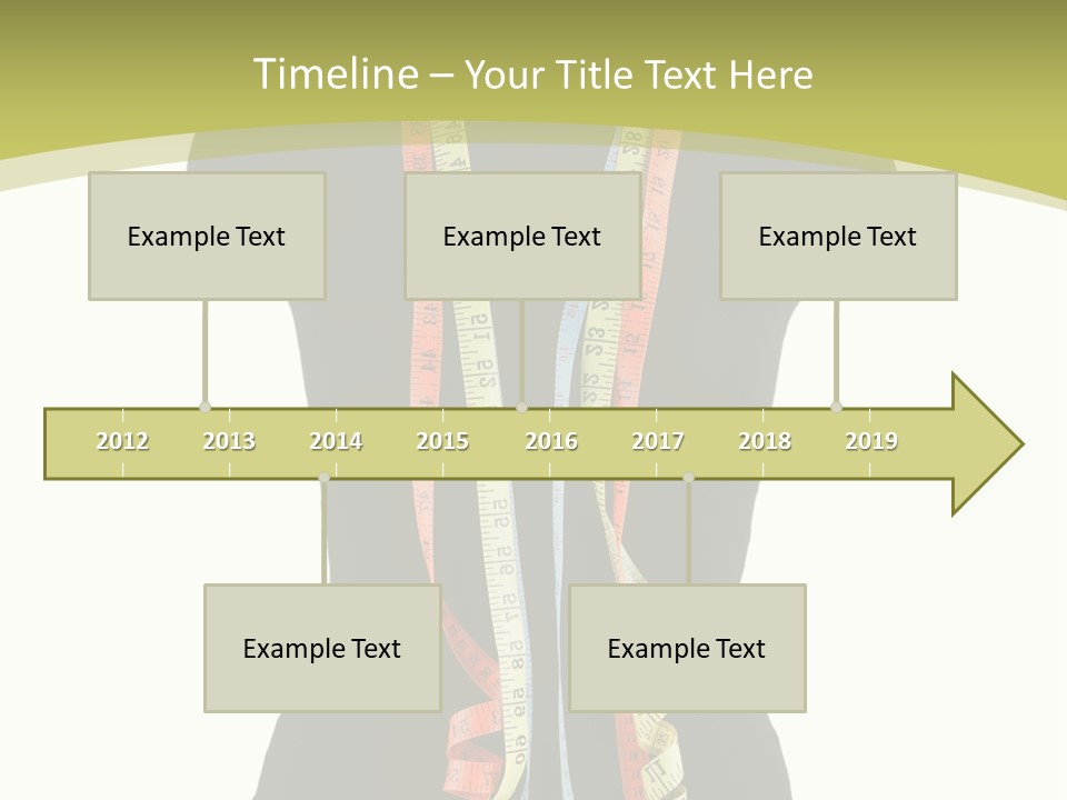 Torso Tape Seam PowerPoint Template