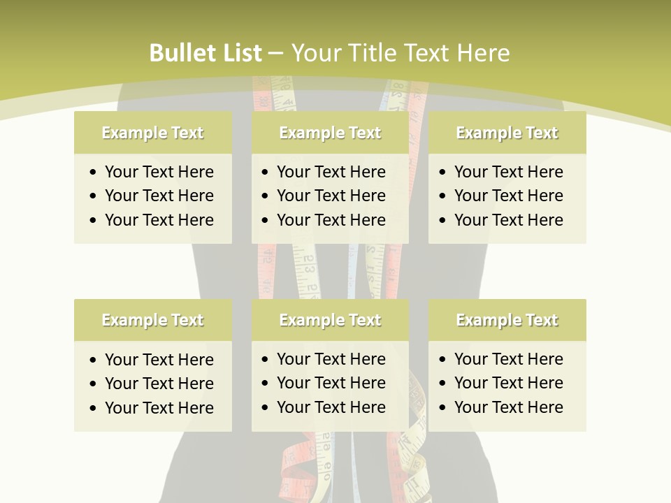 Torso Tape Seam PowerPoint Template