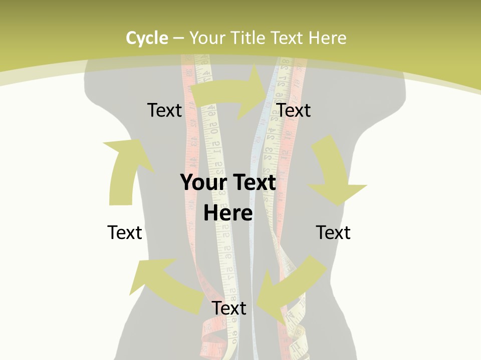 Torso Tape Seam PowerPoint Template