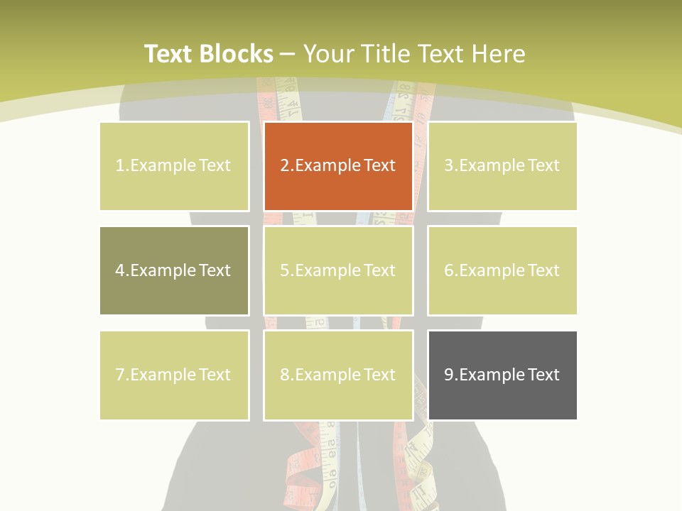 Torso Tape Seam PowerPoint Template