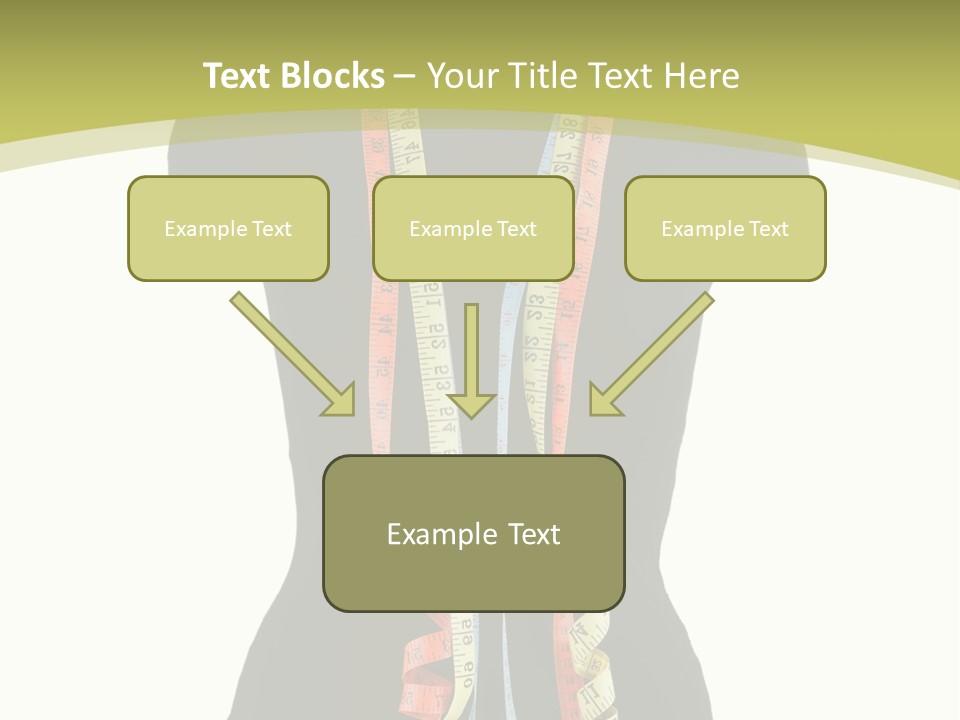 Torso Tape Seam PowerPoint Template