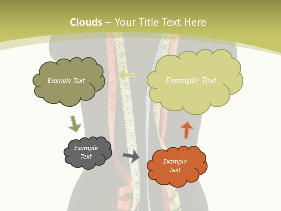 Torso Tape Seam PowerPoint Template