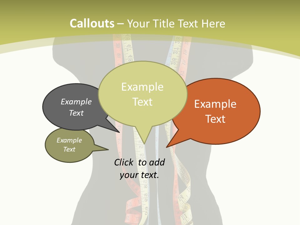 Torso Tape Seam PowerPoint Template