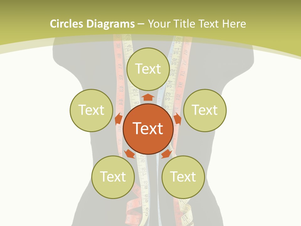 Torso Tape Seam PowerPoint Template