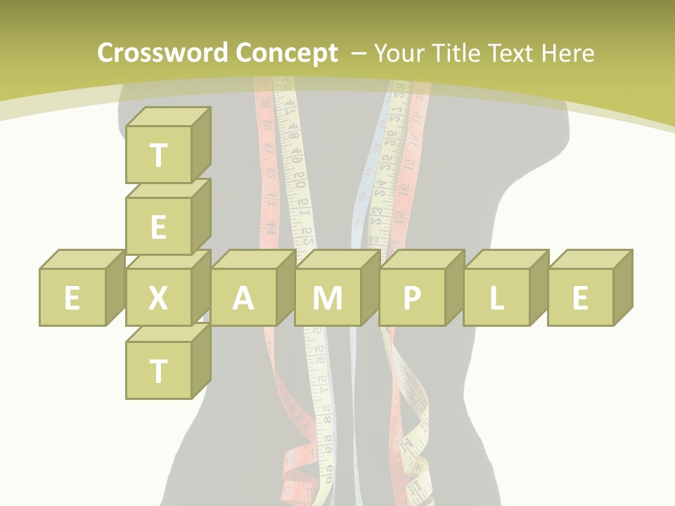 Torso Tape Seam PowerPoint Template