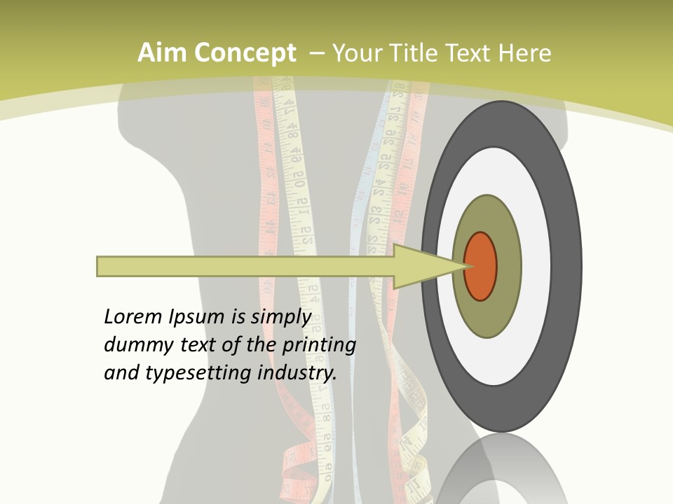 Torso Tape Seam PowerPoint Template