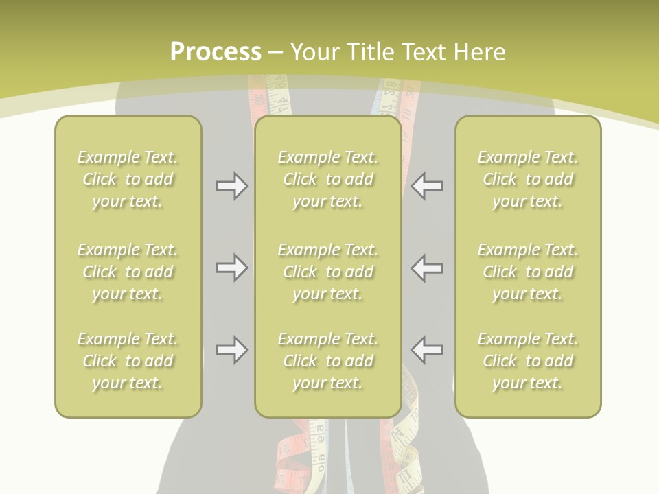 Torso Tape Seam PowerPoint Template
