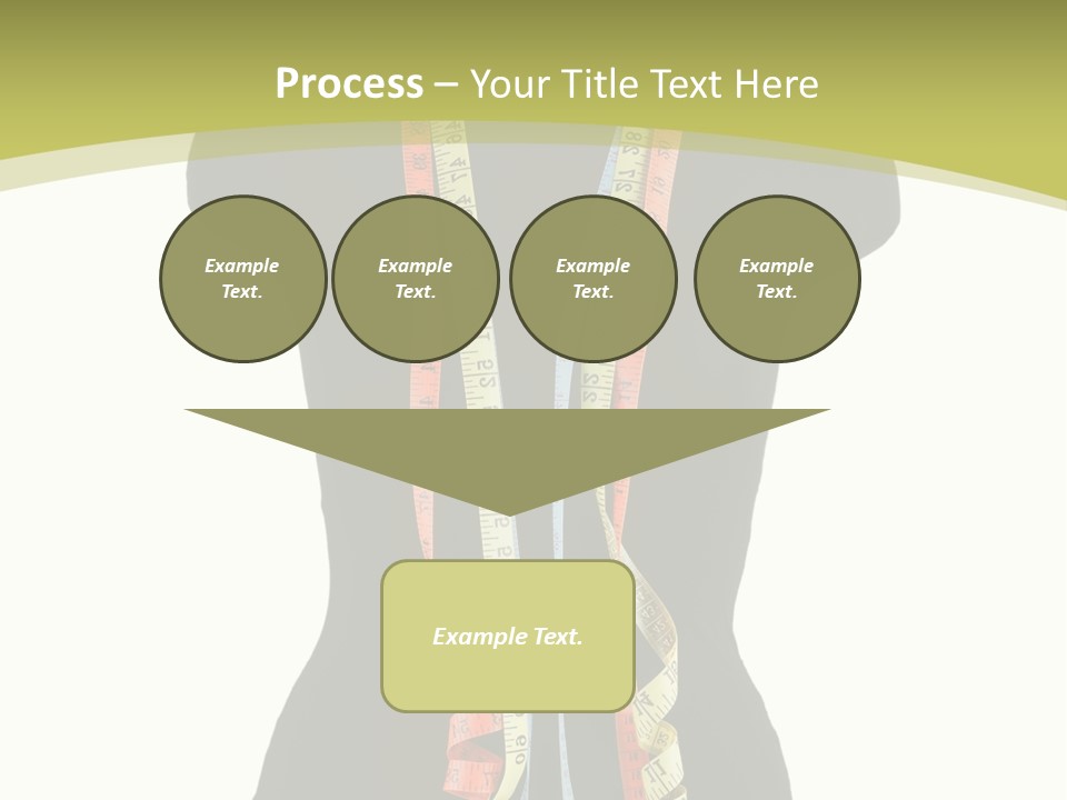 Torso Tape Seam PowerPoint Template