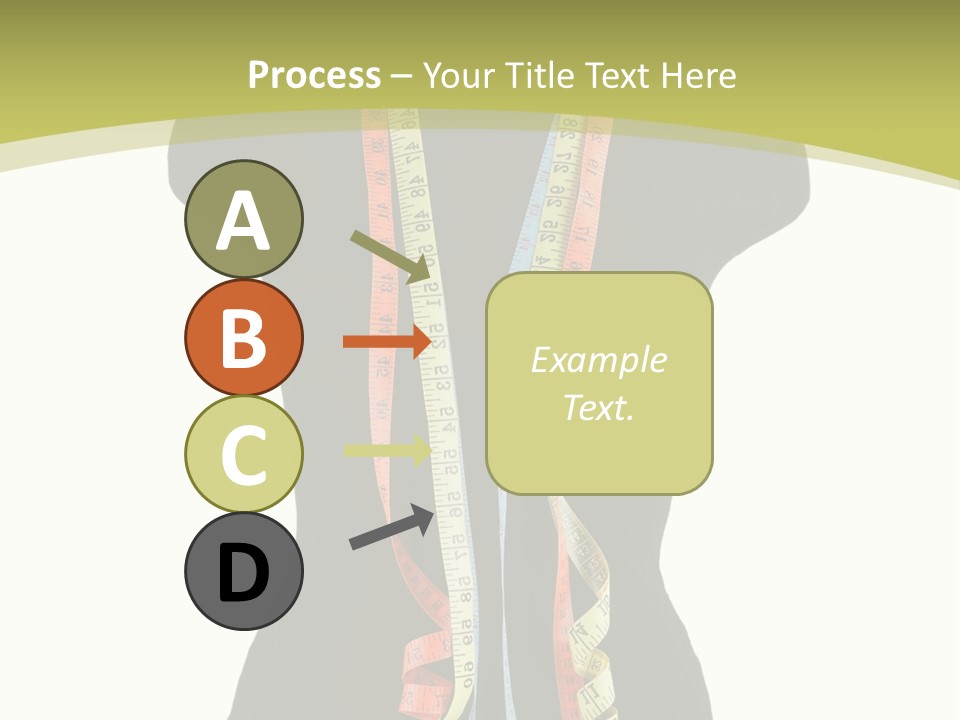 Torso Tape Seam PowerPoint Template