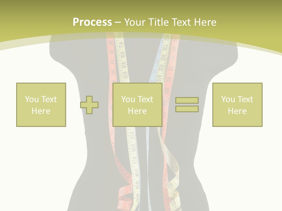 Torso Tape Seam PowerPoint Template