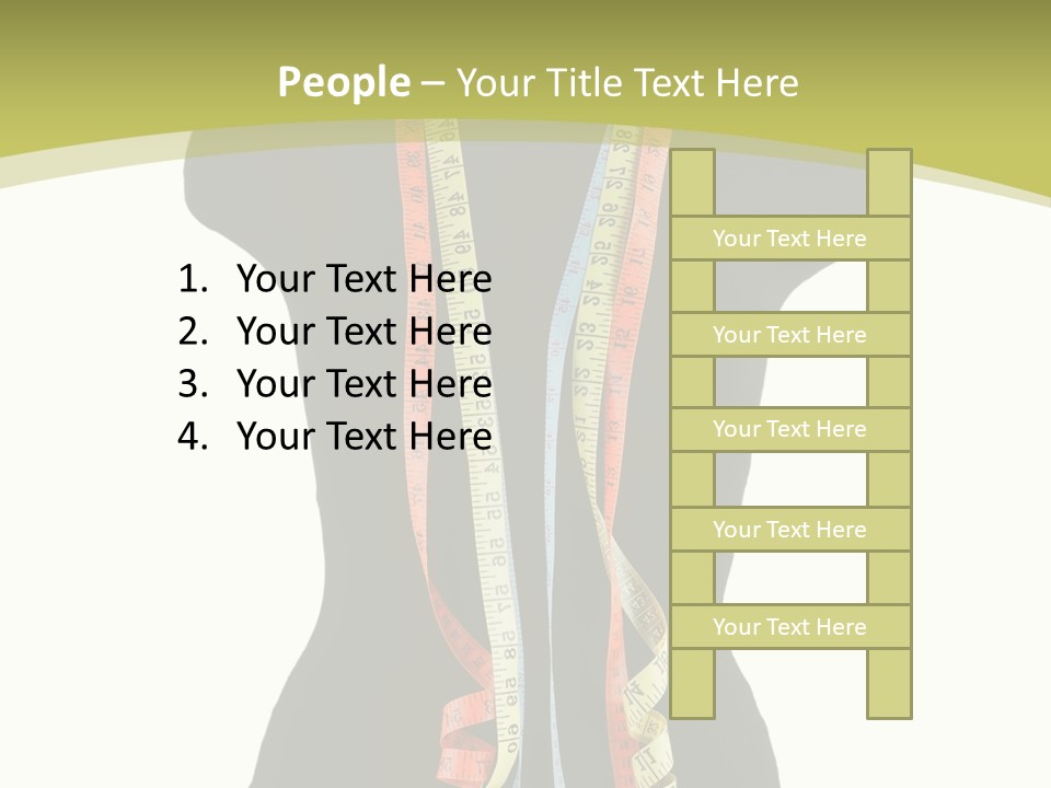 Torso Tape Seam PowerPoint Template