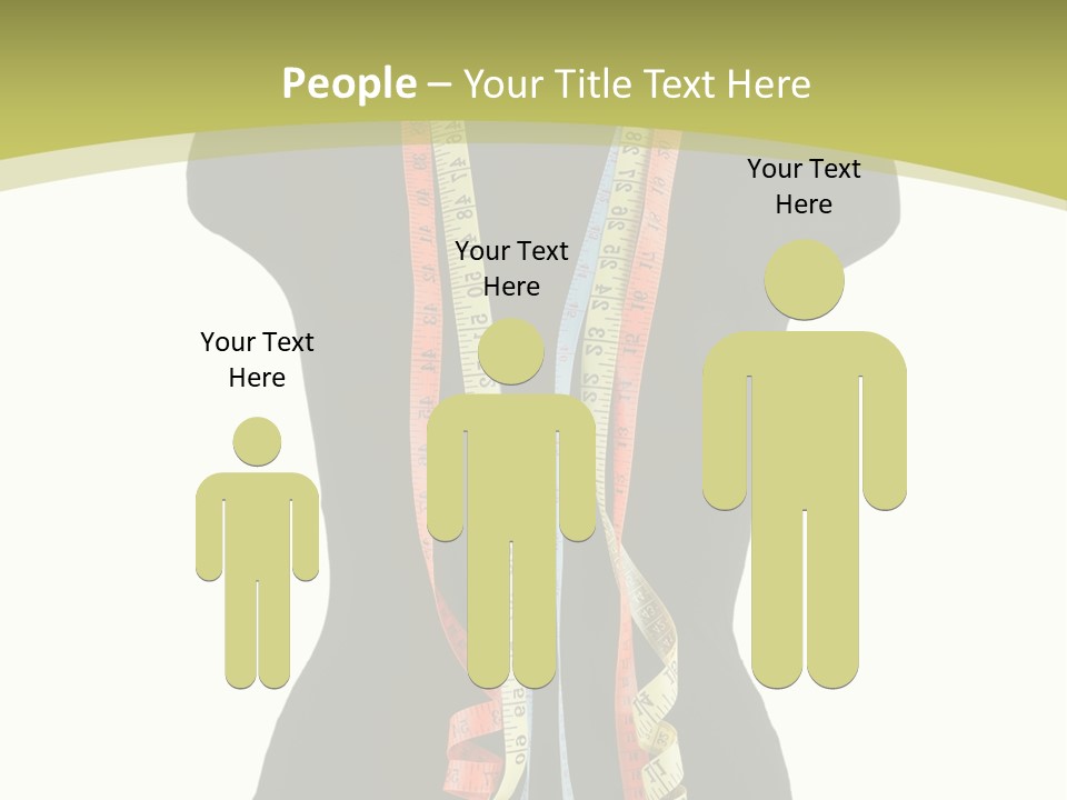 Torso Tape Seam PowerPoint Template