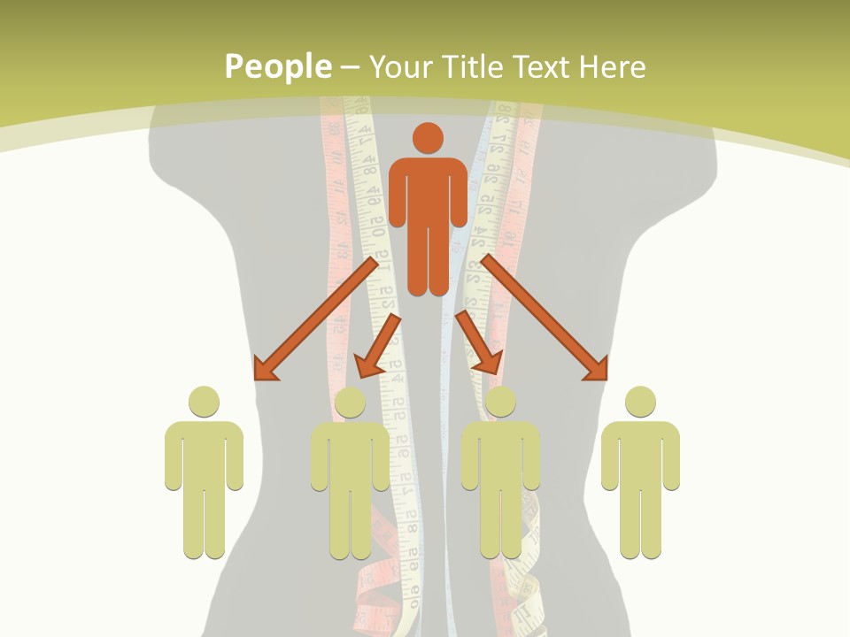 Torso Tape Seam PowerPoint Template