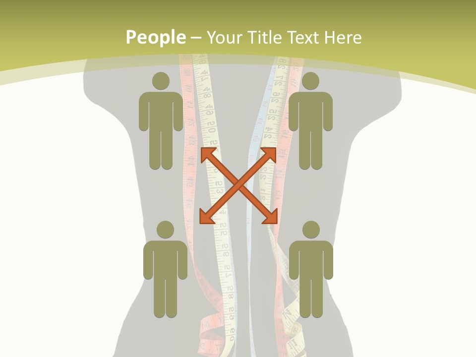 Torso Tape Seam PowerPoint Template