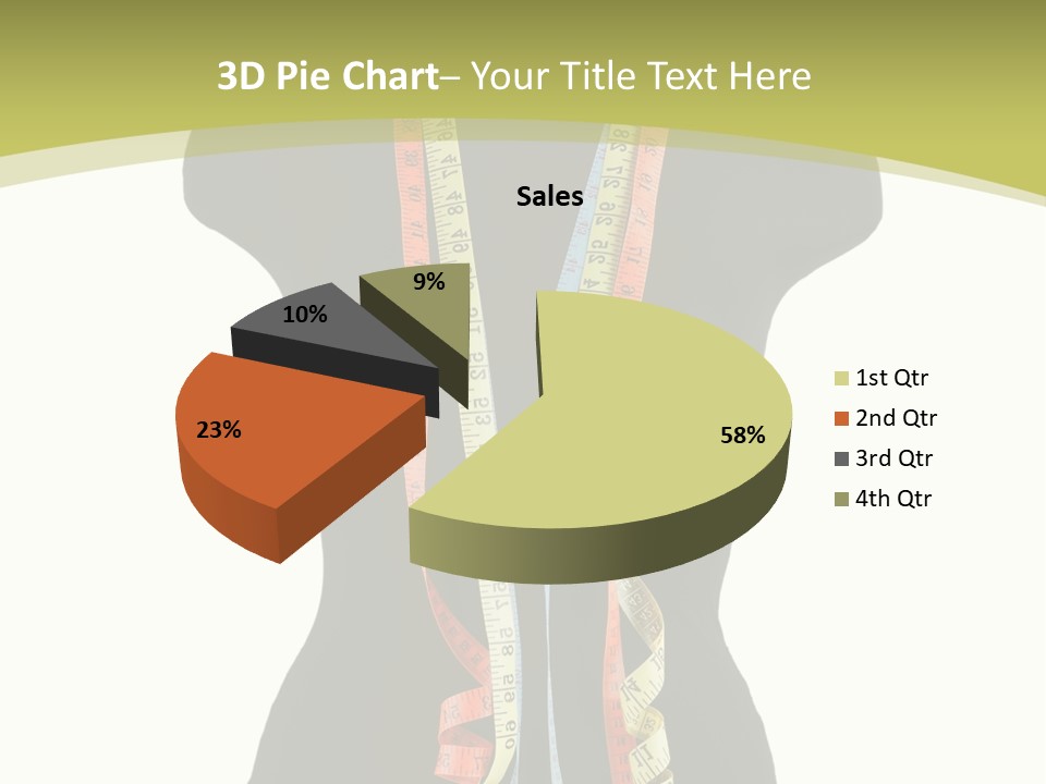 Torso Tape Seam PowerPoint Template