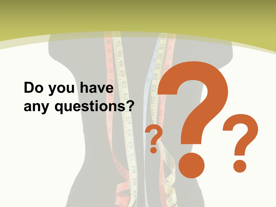 Torso Tape Seam PowerPoint Template