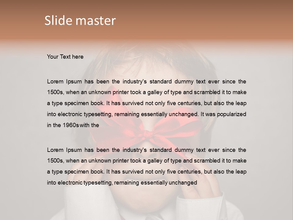 Little Surprise Attractive PowerPoint Template