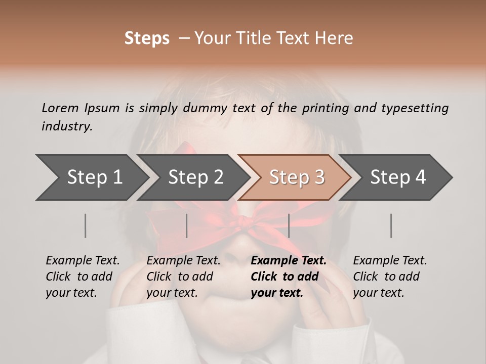 Little Surprise Attractive PowerPoint Template