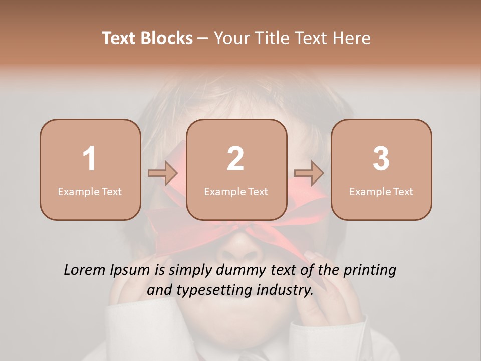 Little Surprise Attractive PowerPoint Template