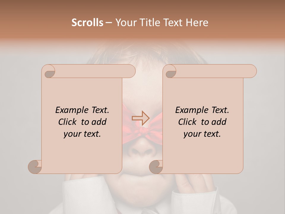 Little Surprise Attractive PowerPoint Template