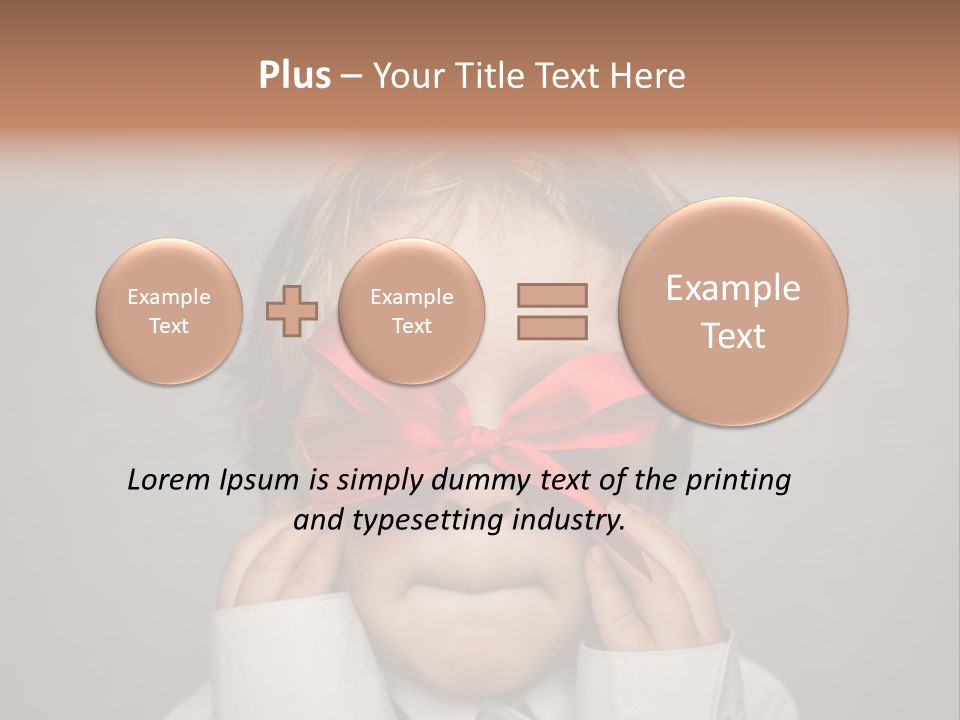 Little Surprise Attractive PowerPoint Template