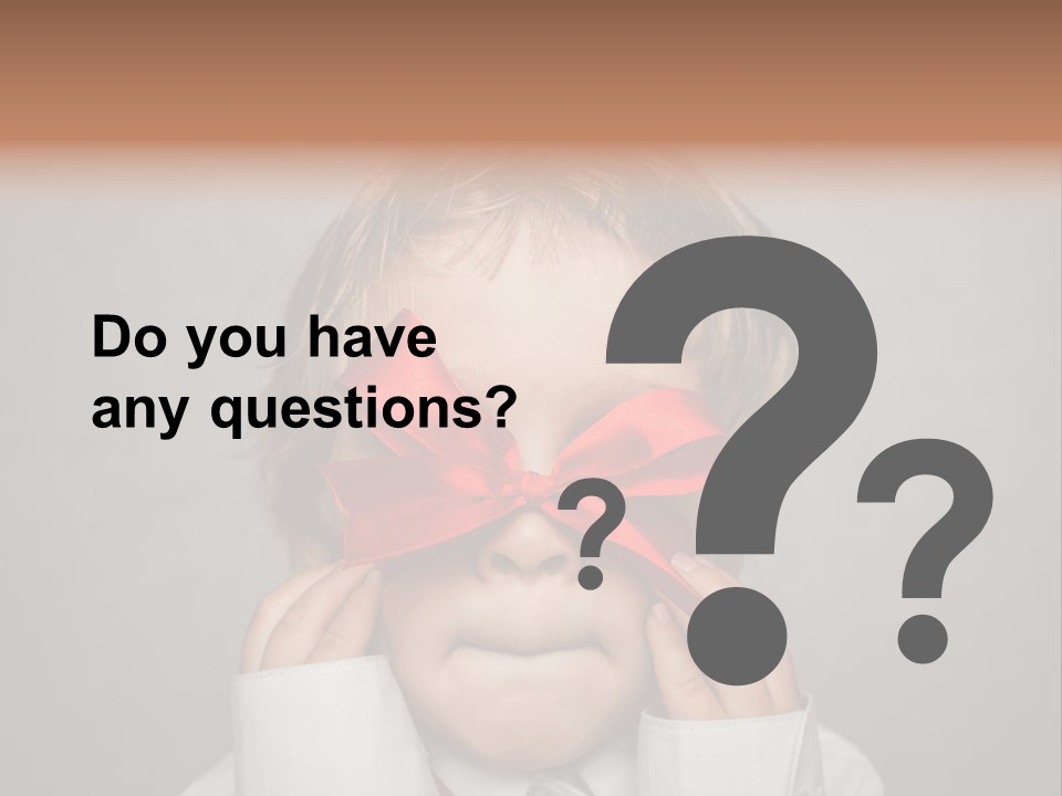 Little Surprise Attractive PowerPoint Template