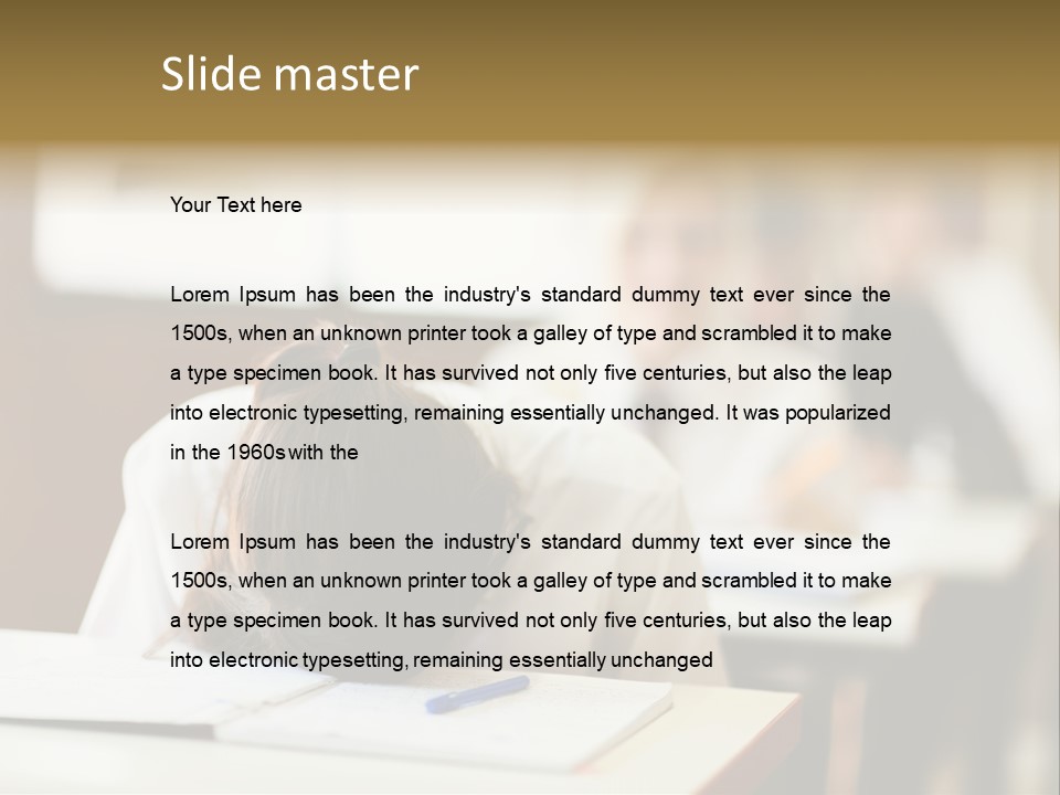 Youth Education Adolescence PowerPoint Template