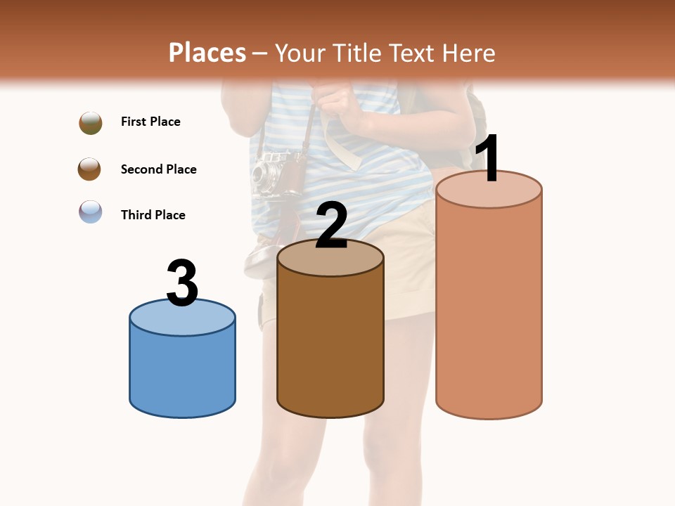 Immigration Portrait Travel PowerPoint Template