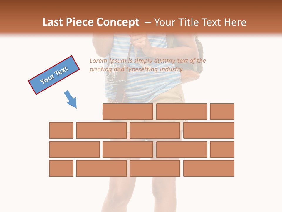 Immigration Portrait Travel PowerPoint Template