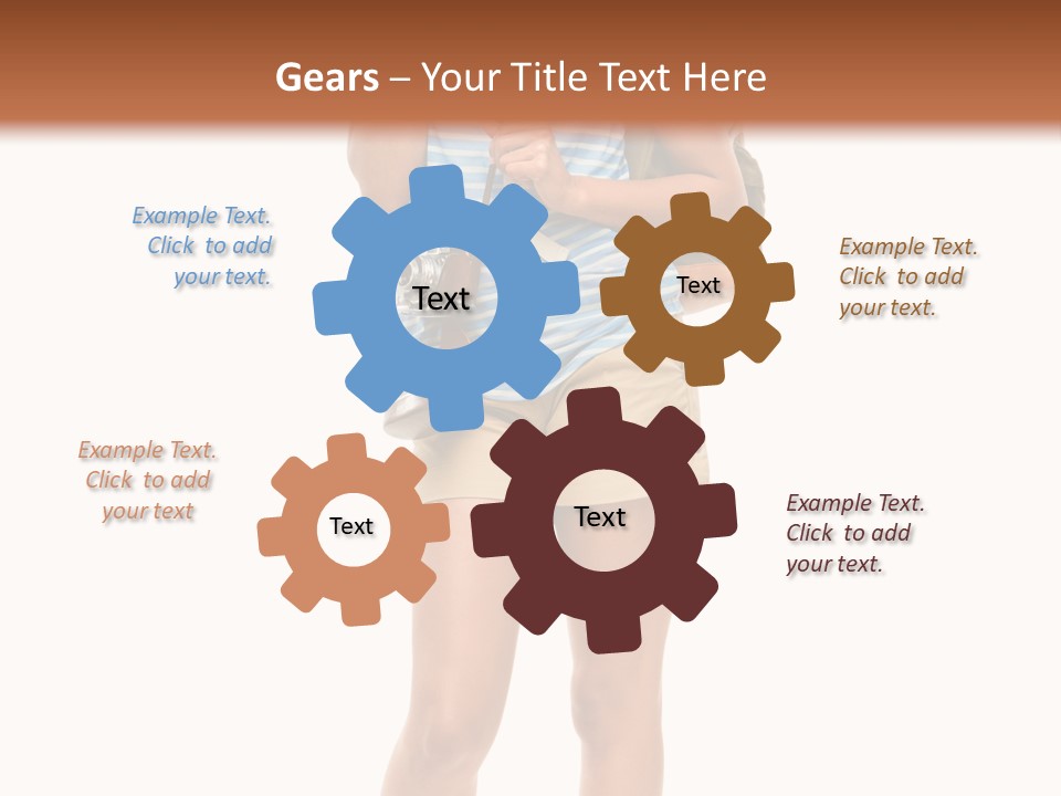 Immigration Portrait Travel PowerPoint Template