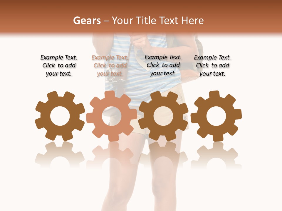 Immigration Portrait Travel PowerPoint Template