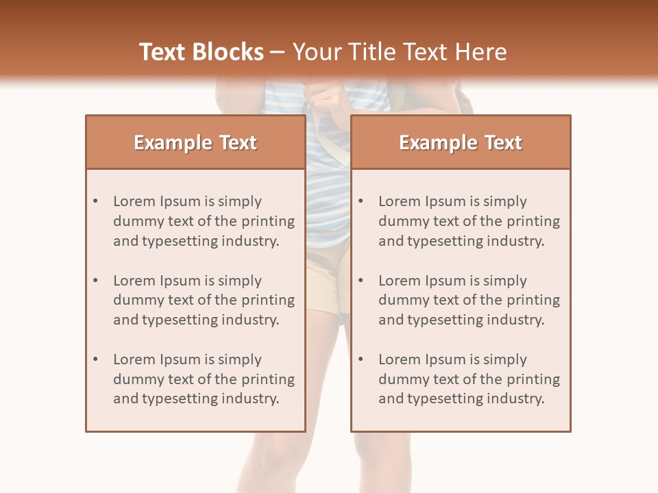Immigration Portrait Travel PowerPoint Template